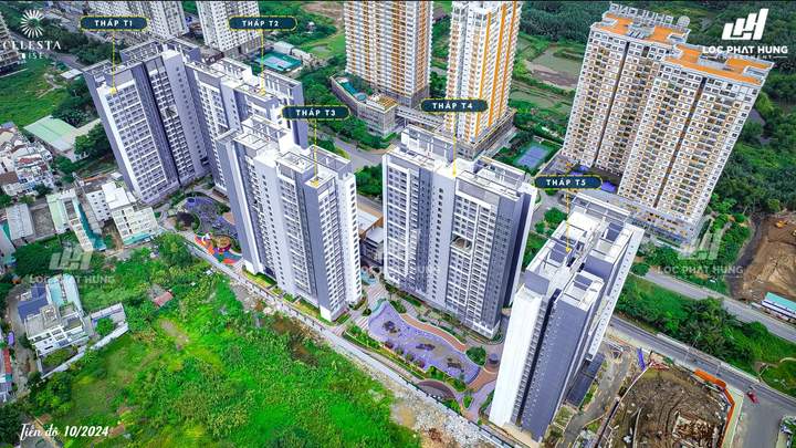 Không gian phòng khách căn hộ mẫu Celesta Rise Nhà Bè