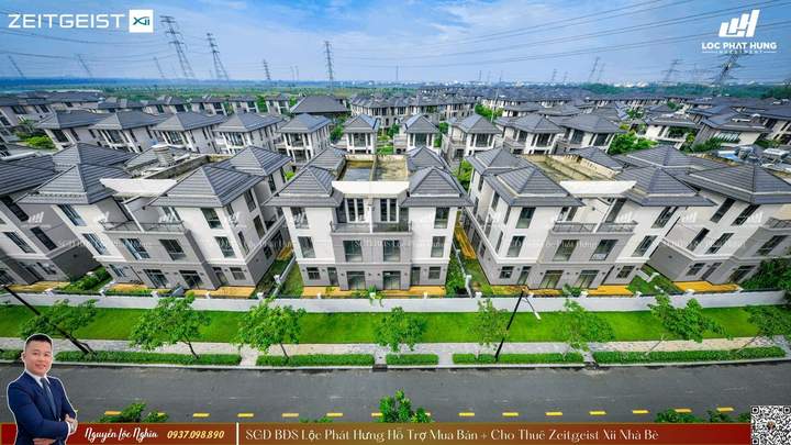 Mẫu thiết kế biệt thự đơn lập hiện đại sang trọng tại Zeitgeist Nhà Bè