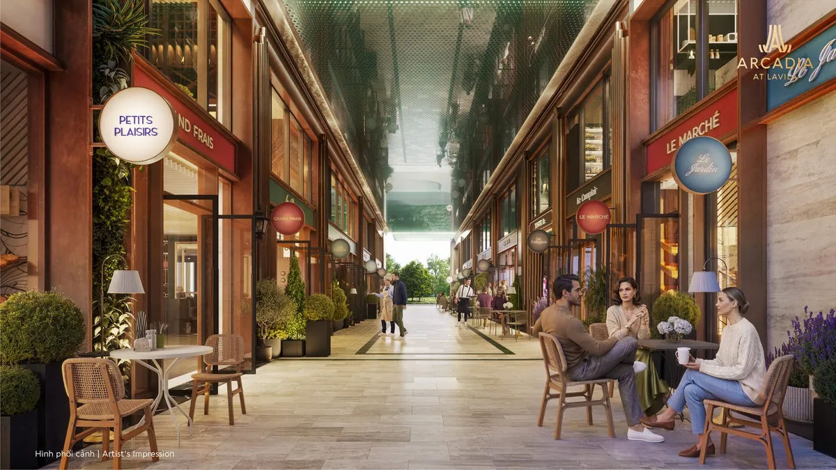 Bến Bờ Sông Thơ Mộng Lúc Chiều Tà Arcadia at Lavila