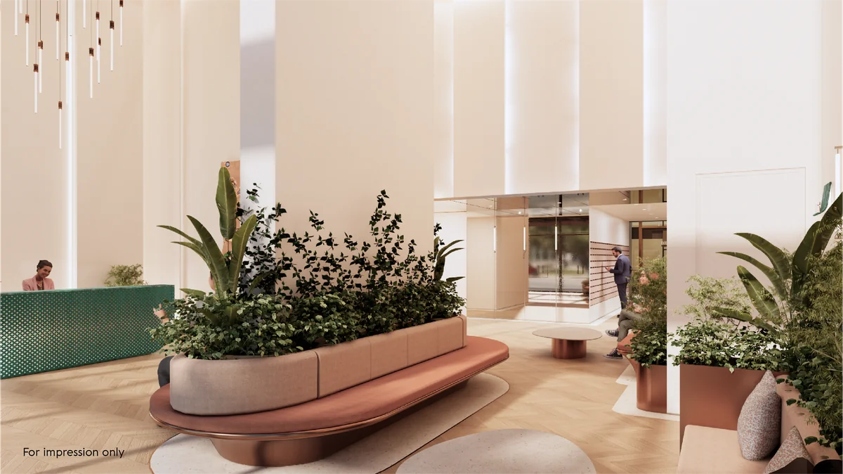 Sảnh Đón Chính Main Lobby Kiến Trúc Haussmann Arcadia